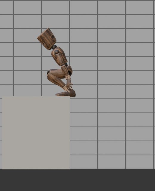 Phase 5: knee on the ledge