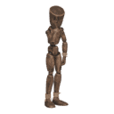 Holds the head