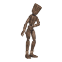 Gets hit - from the right, wounded