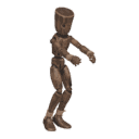 Jumps - rising, zombie-like
