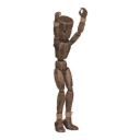Jumps - takeoff, fists up