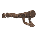 Holds a plank