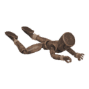 Crawls prone