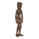Shifts weight from foot to foot