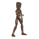 Sidesteps - left, with a flashlight