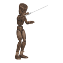 Blocks with a sword