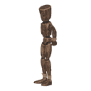 Turns in place - right, with hands tied