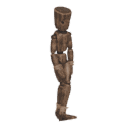 Walks diagonally - back-left