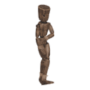 Walks diagonally - back-left, wounded