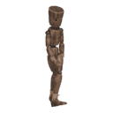 Walks diagonally - forward-right
