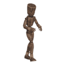 Starts walking - sneaking